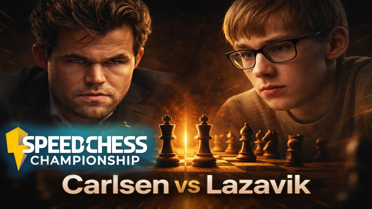 Magnus Carlsen vs Denis Lazavik🔹Speed Chess Championship 2025.  February 07, 2026