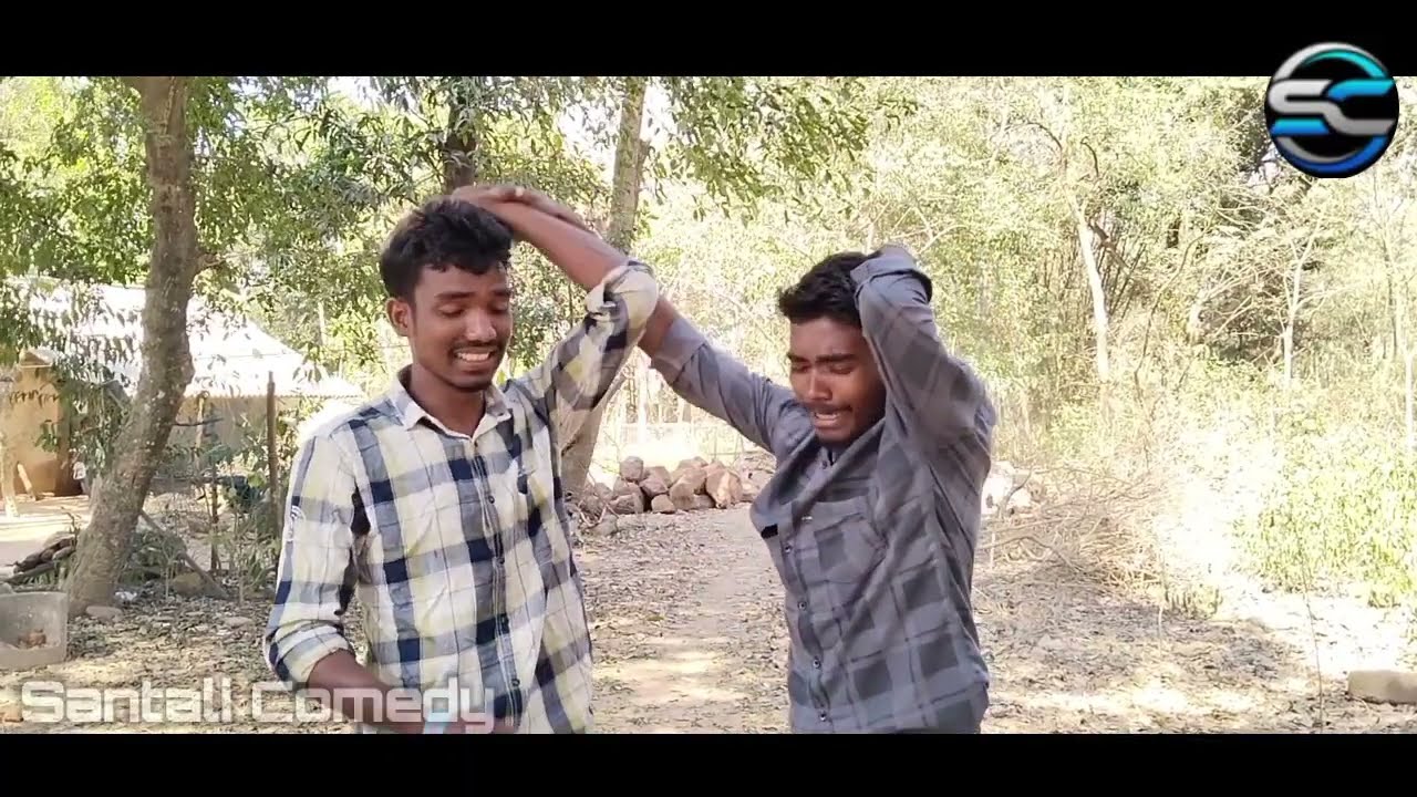 Dulal sari yena//santali comedy video //New santhali short comedy video 