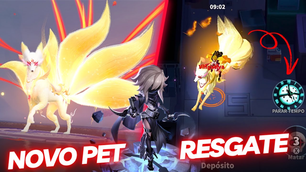 RESGATEI O NOVO PET NOVE CAUDAS CELESTIAL no Super sus - Quem é o Impostor?