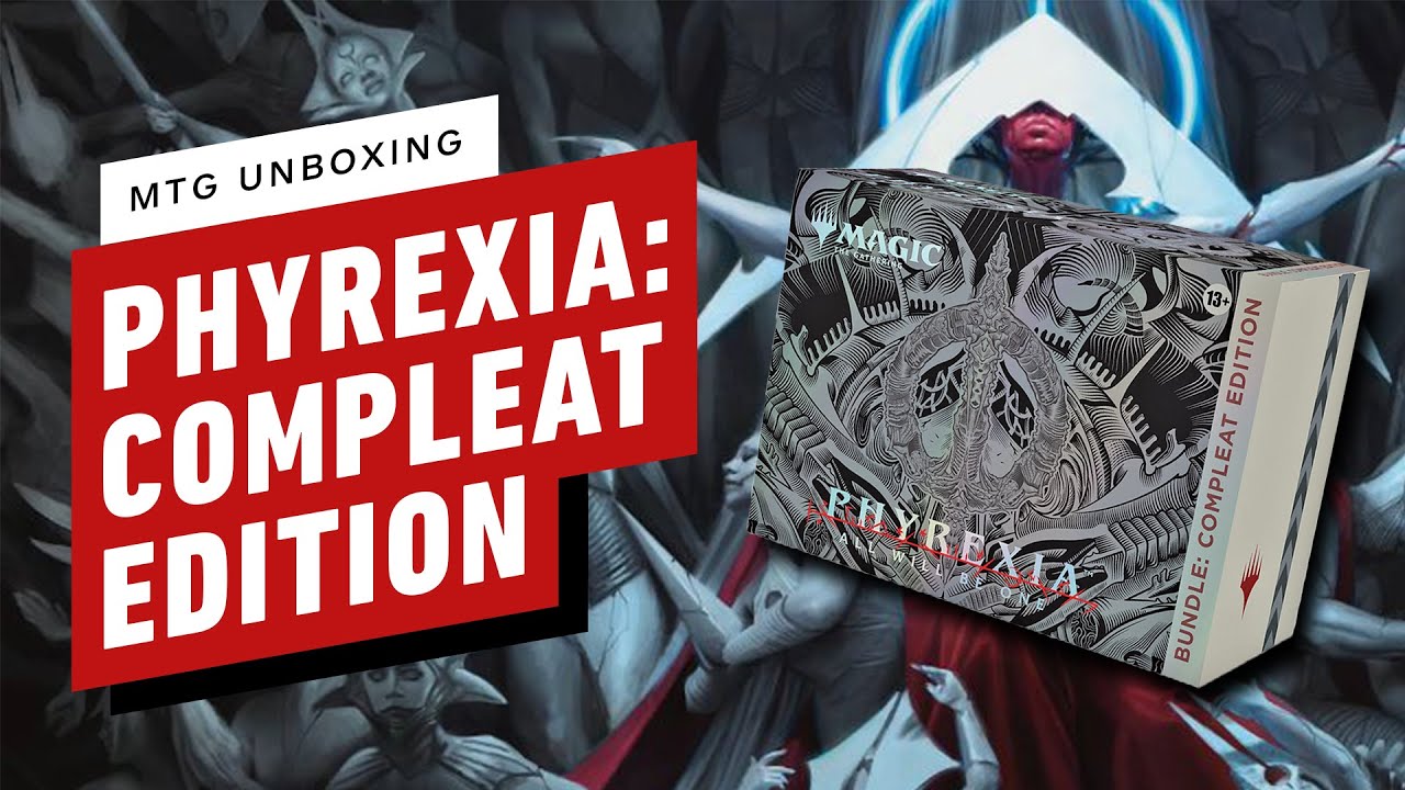 Unboxing Magic: The Gathering's Fancy Compleat Edition From Phyrexia: All Will Be One