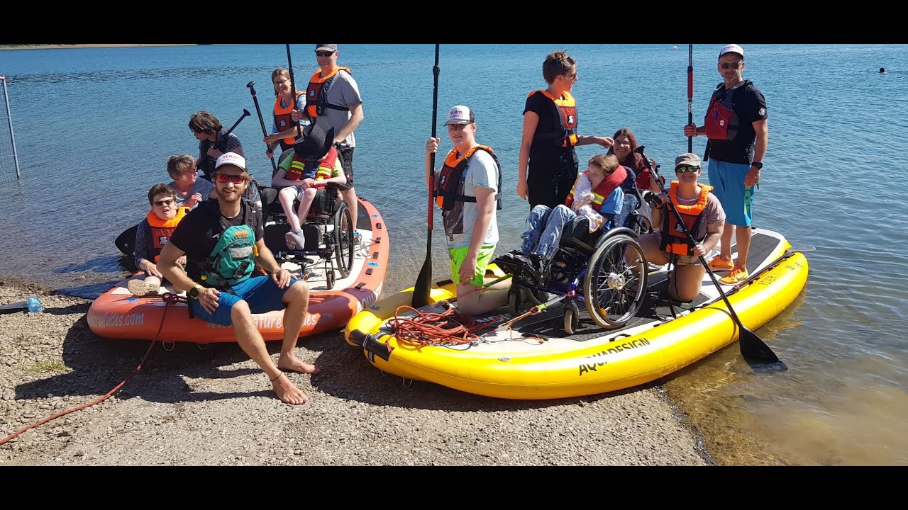 Stand Up Paddling für Menschen mit Behinderung (original Video des WDR)