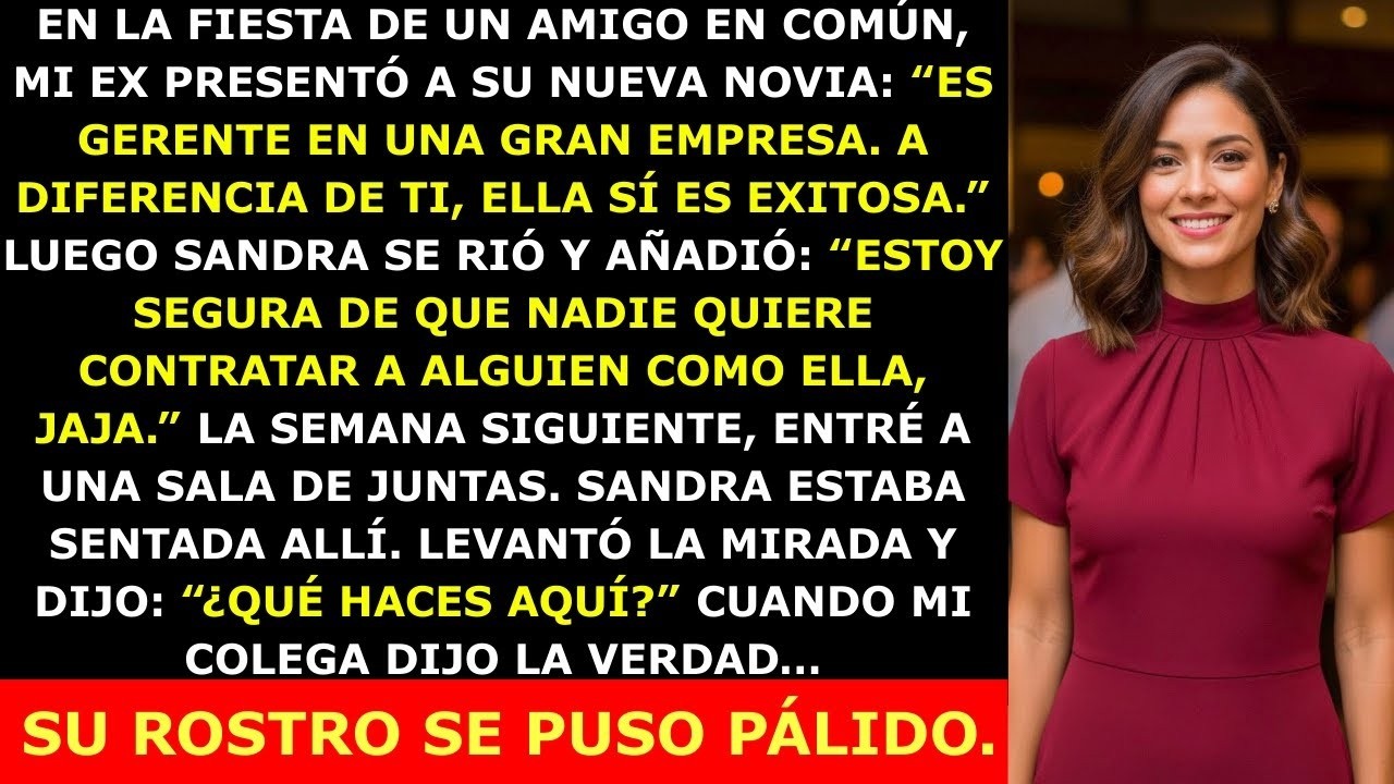 Mi Ex y Su Nueva Novia Se Burlaron de Mí  “Eres un Fracaso” — Pero Cuando Ella Me Vio en la Empre