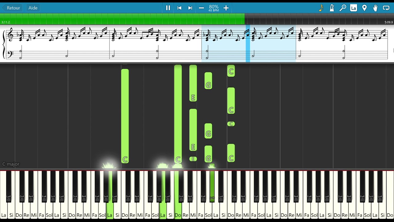 Monopolis (Starmania) - Tuto Piano Facile