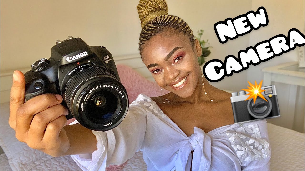 UNBOXING THE CANON EOS 4000D | NEW CAMERA 📸 | SOUTH AFRICAN YOUTUBER