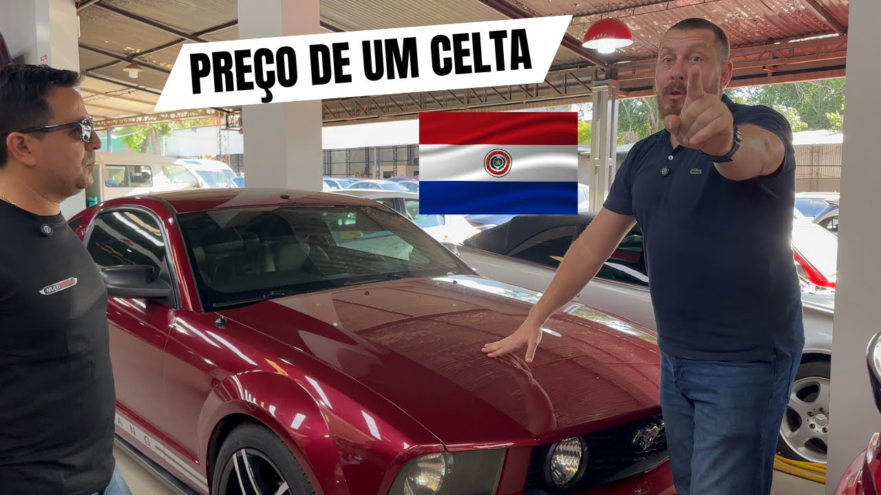 INACREDITÁVEL OS PREÇOS DESSES CARROS NO PARAGUAI