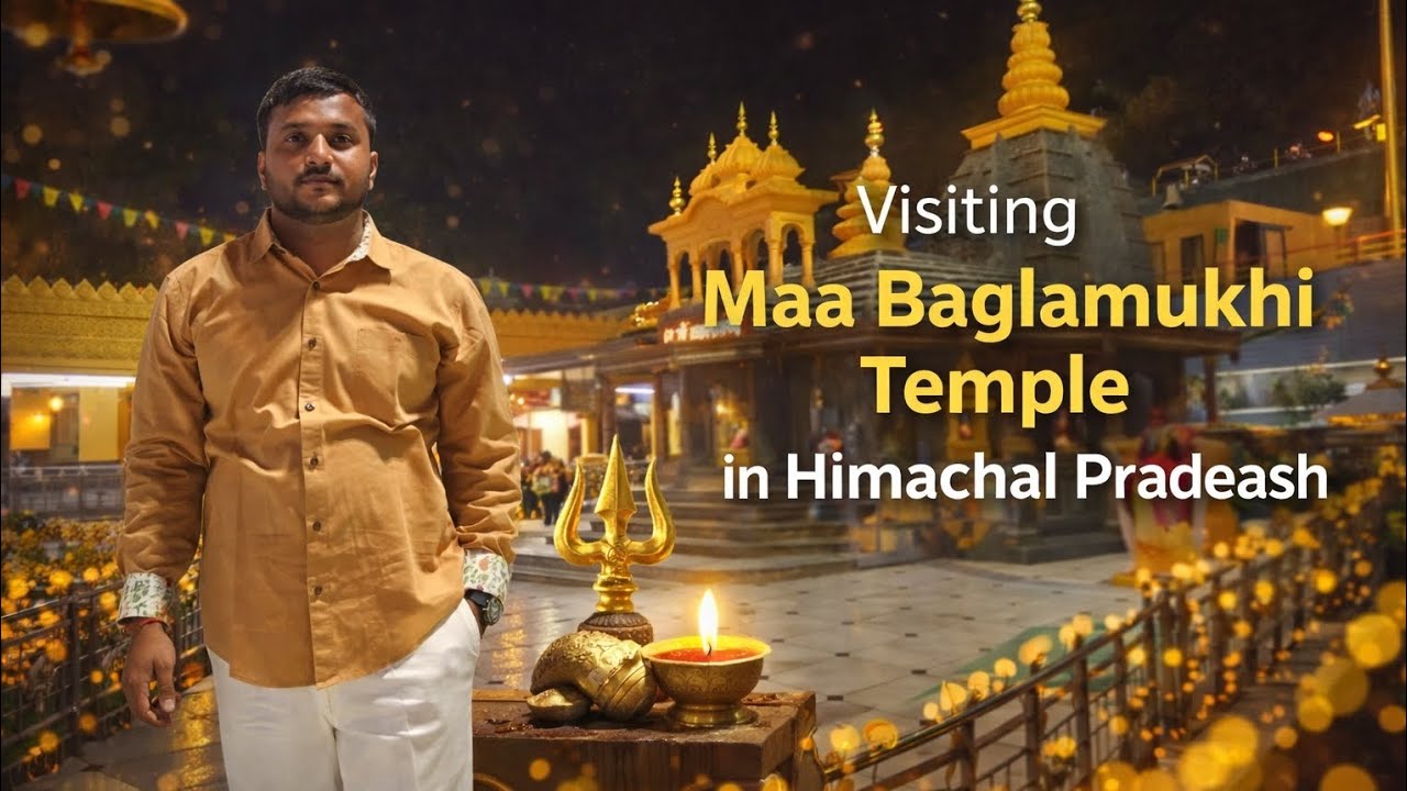 Powerful Shakti Peeth – Baglamukhi Mata Darshan | Travel Vlog with unscripted_abhishek5556🙏🙏