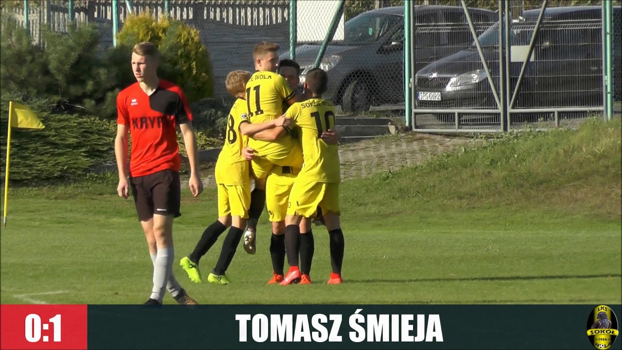 JUNIORZY STARSI: Czapla Kryry - SOK&Oacute;Ł WOLA 3:3 [Bramki]