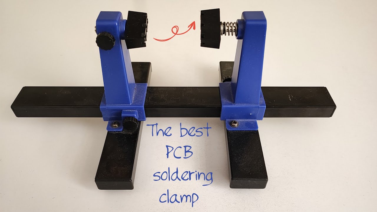 The best PCB soldering clamp