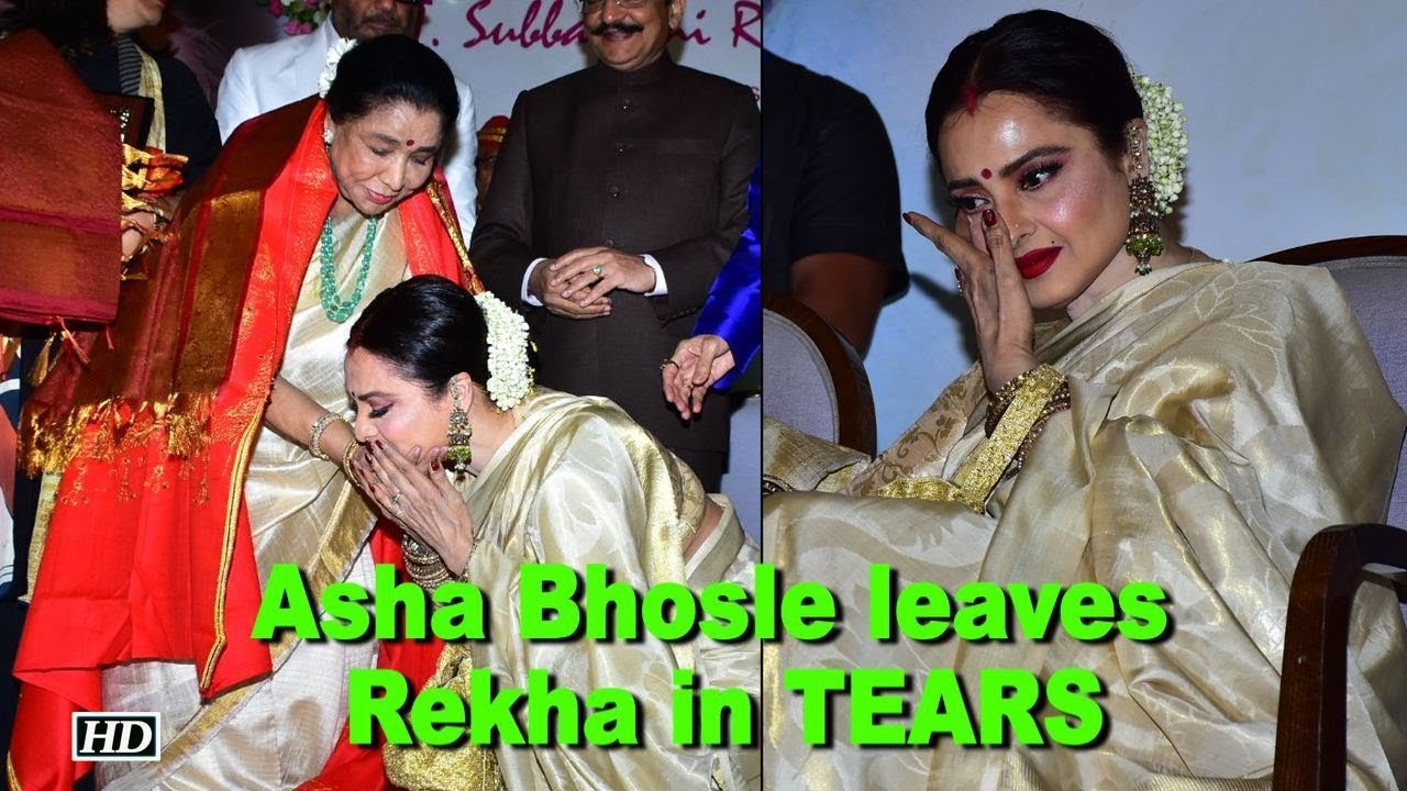 Asha Bhosle leaves Rekha in TEARS