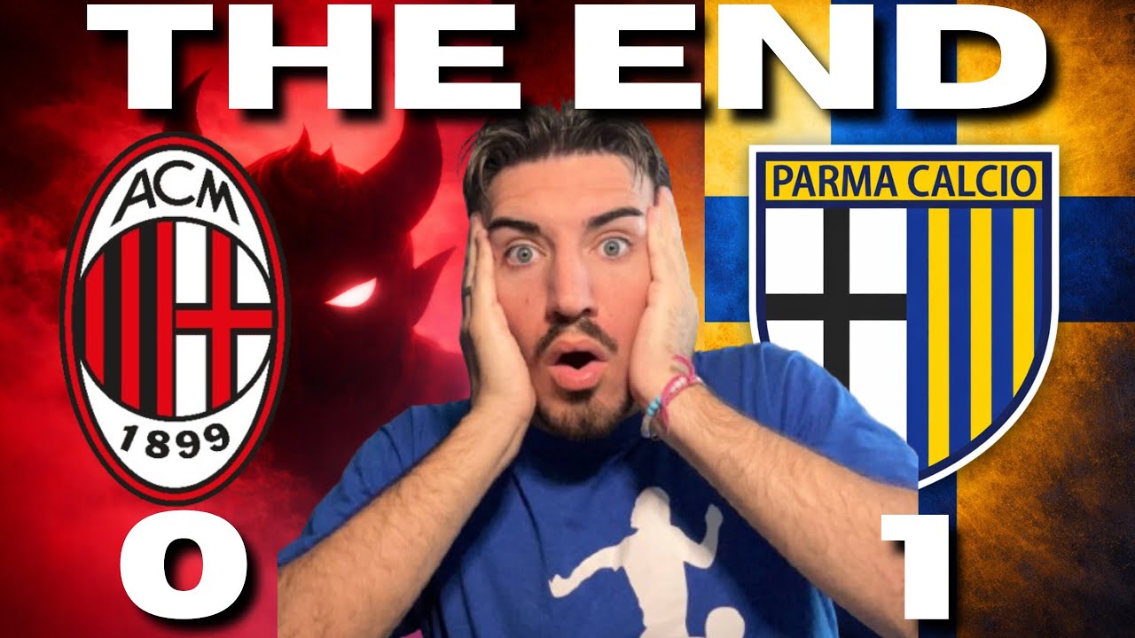 🚨CAMPIONATO FINITO⁉️CUESTA FA IL COLPACCIO A MILANO😱 MIL 0 PAR 1 #calcio #parma #acmilan #milan #yt 