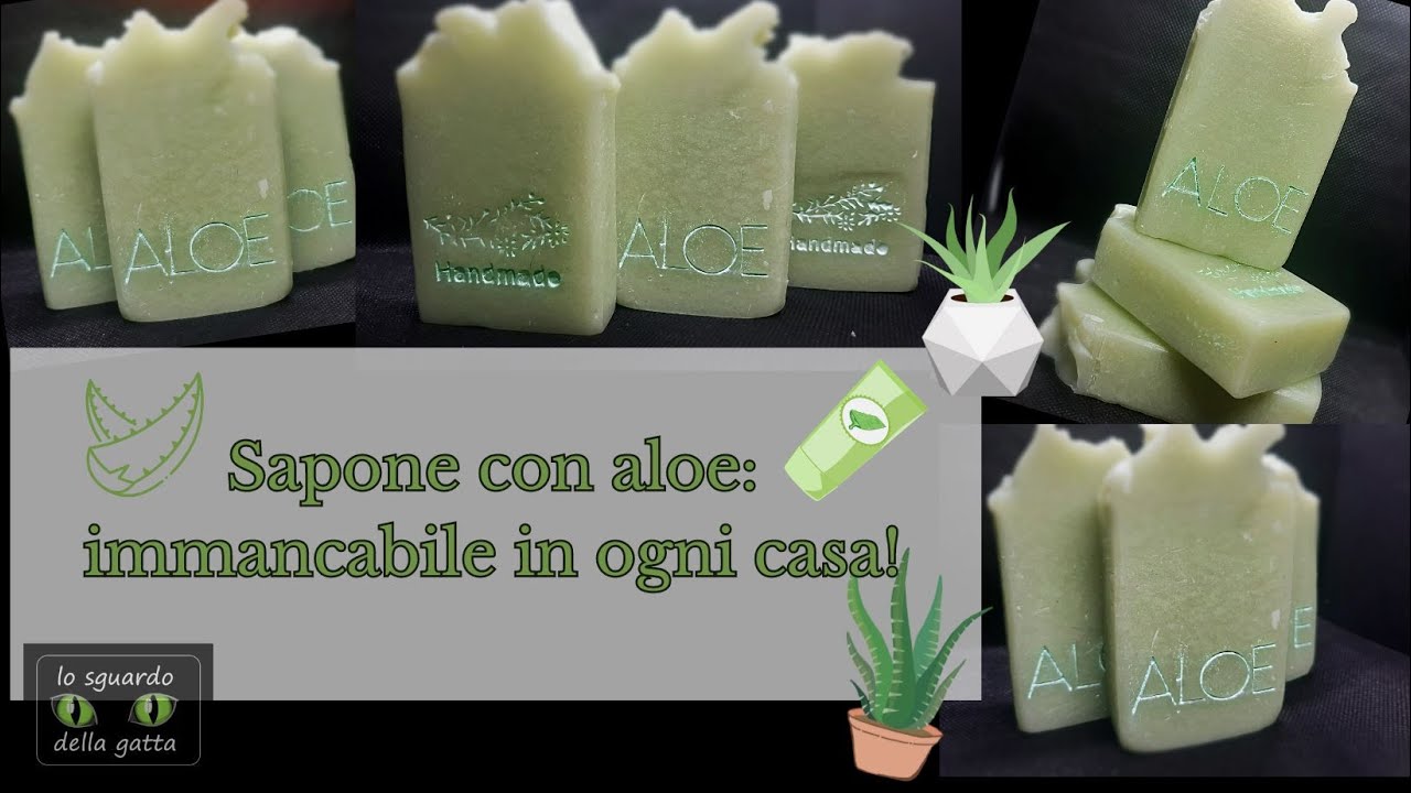 Sapone con aloe: immancabile in ogni casa!!! 🪴