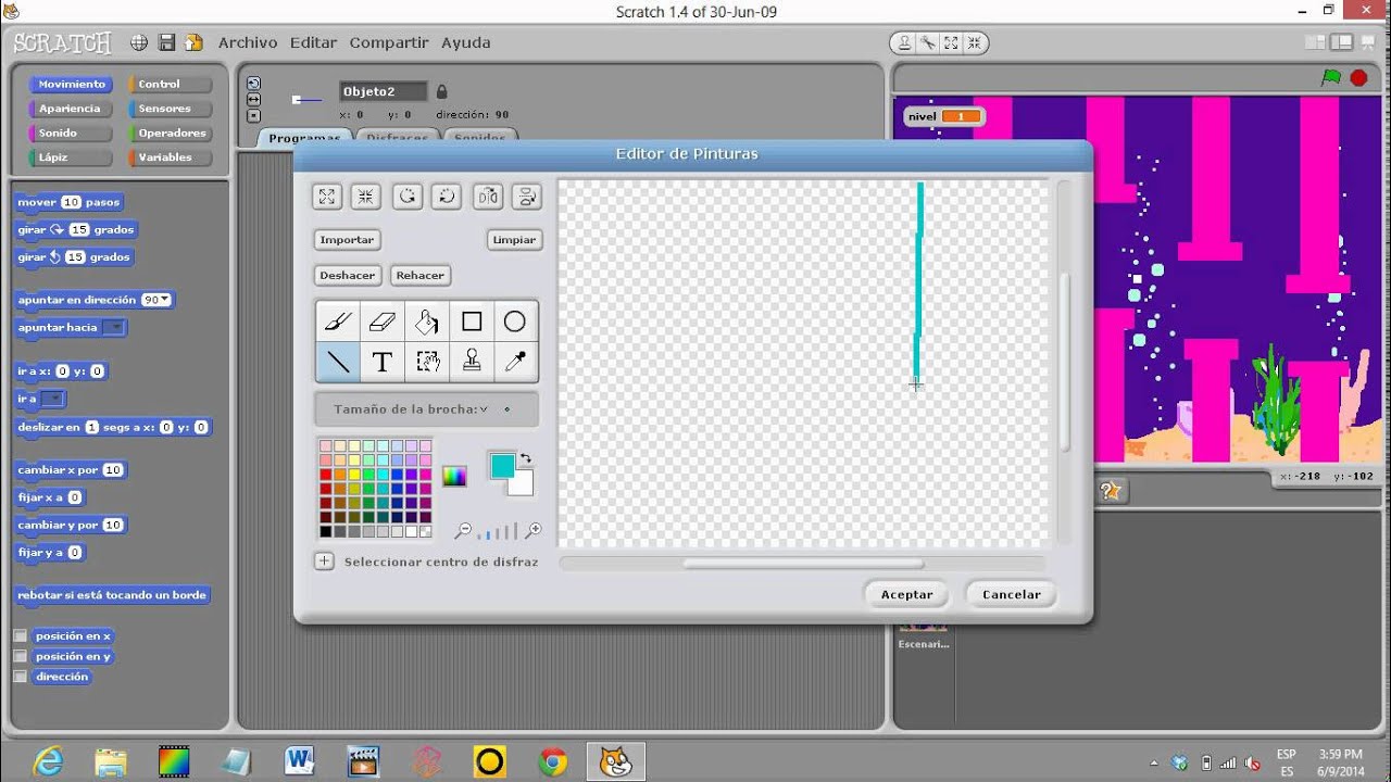 Crear un juego multinivel en Scratch