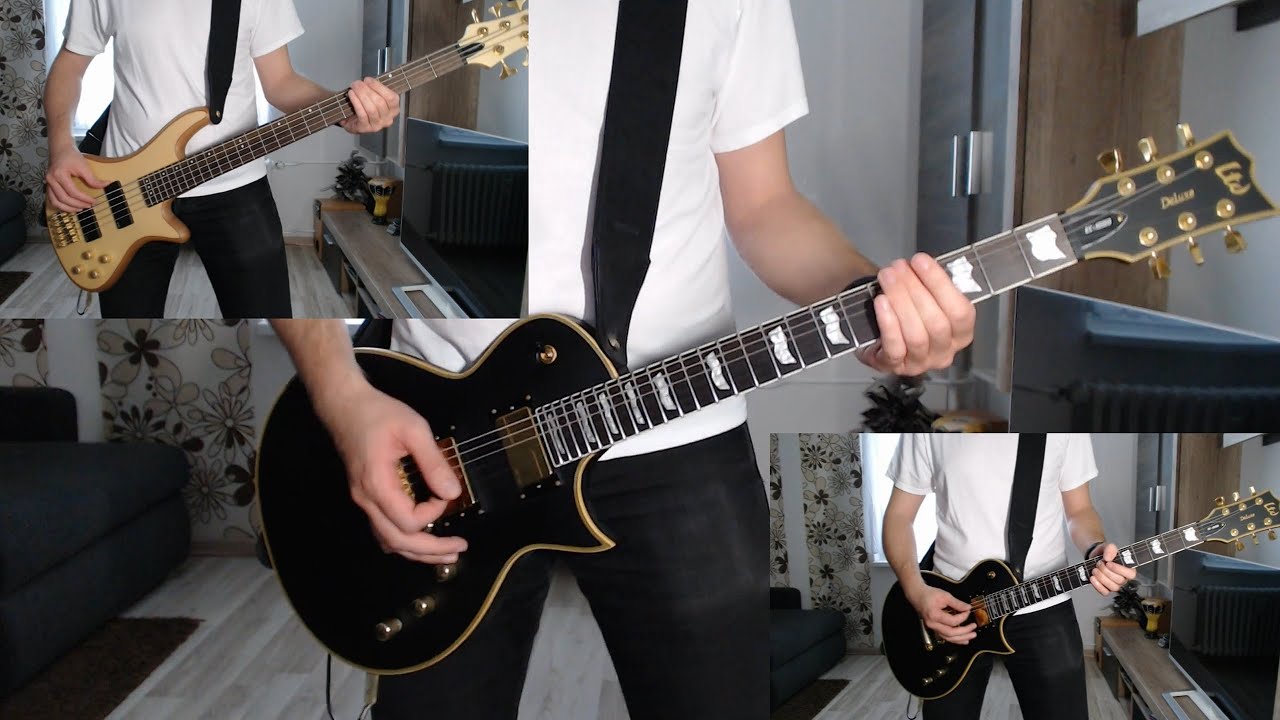Hollywood Undead - Hollywood Forever guitar and bass cover