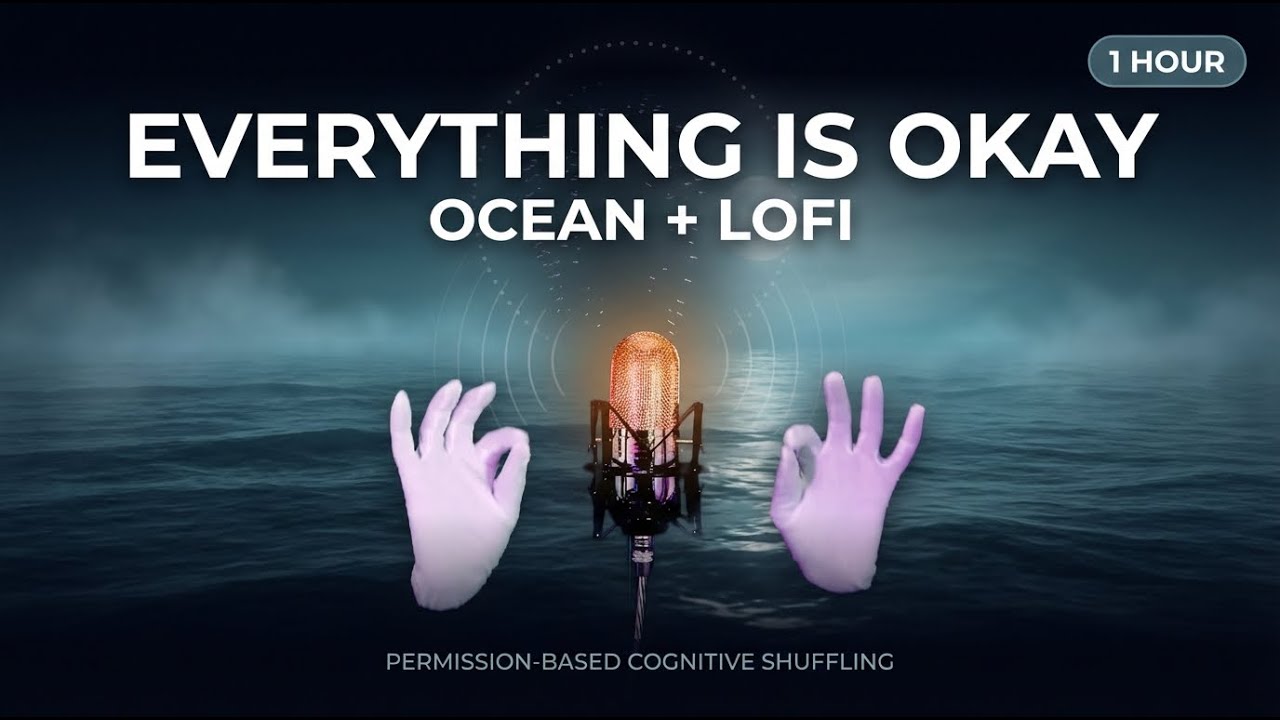 EVERYTHING IS OKAY | Ocean + Lofi | Permission ASMR for Anxiety
