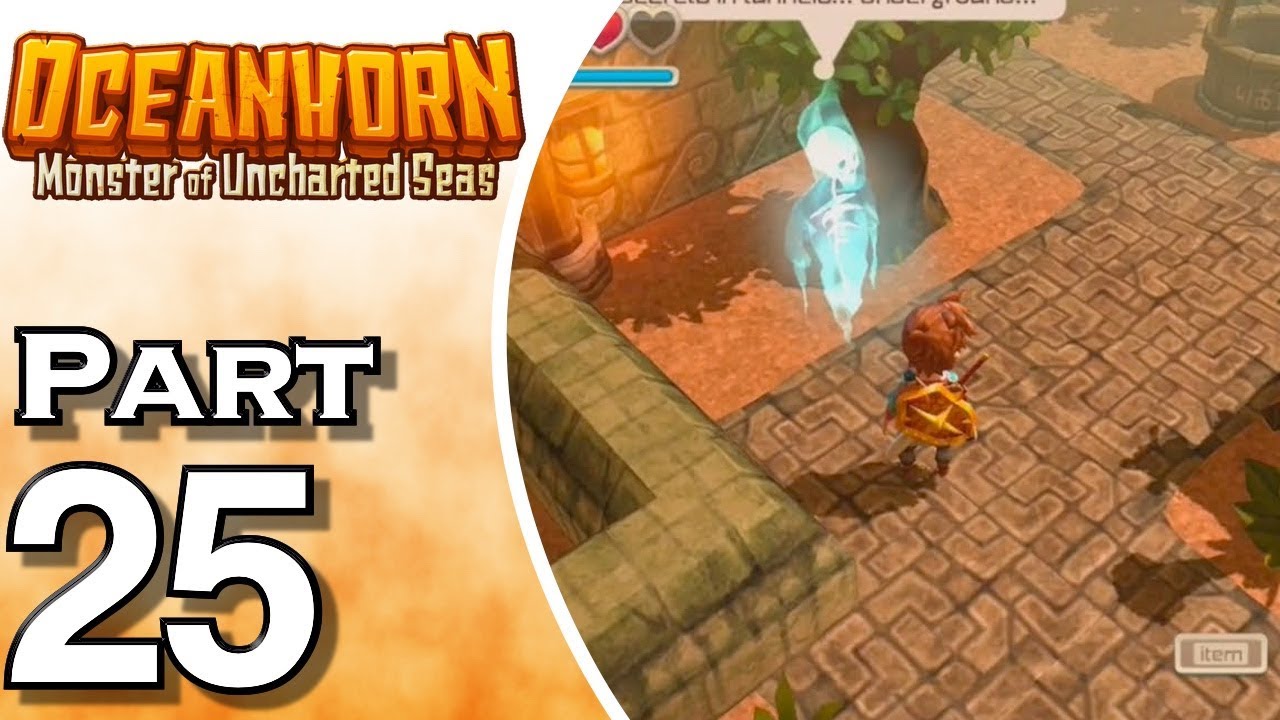Let's Play Oceanhorn (Gameplay + Walkthrough) Part 25 - Island of Whispers