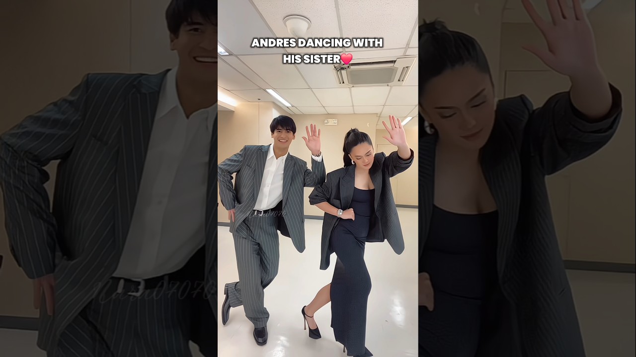 their dance moves😃 #andresmuhlach #atashamuhlach #amnse #angmutyangsectione #love #couple
