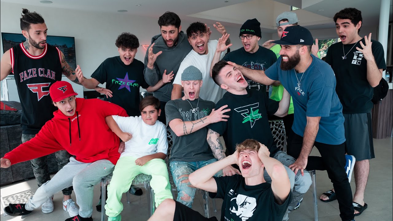 FaZe Clan Musical Chairs Challenge