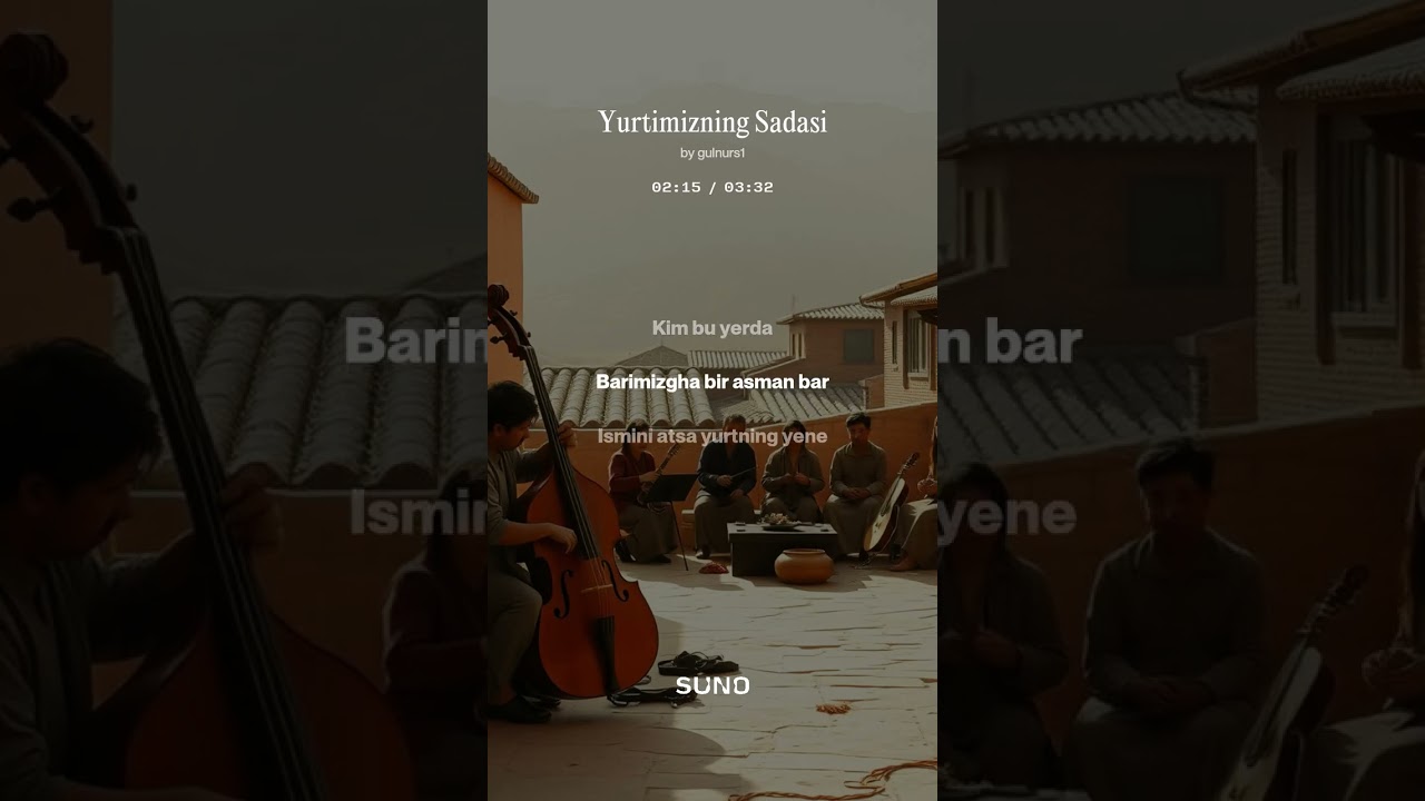 Yurtimizning Sadasi   V1 #aimusic #music #folkmusic #uyghurmusic #sunomusic #lyrics
