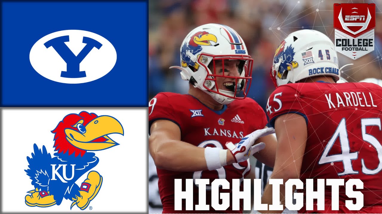 KANSAS COMES OUT ON TOP 🙌 BYU Cougars vs. Kansas Jayhawks | Full Game Highlights