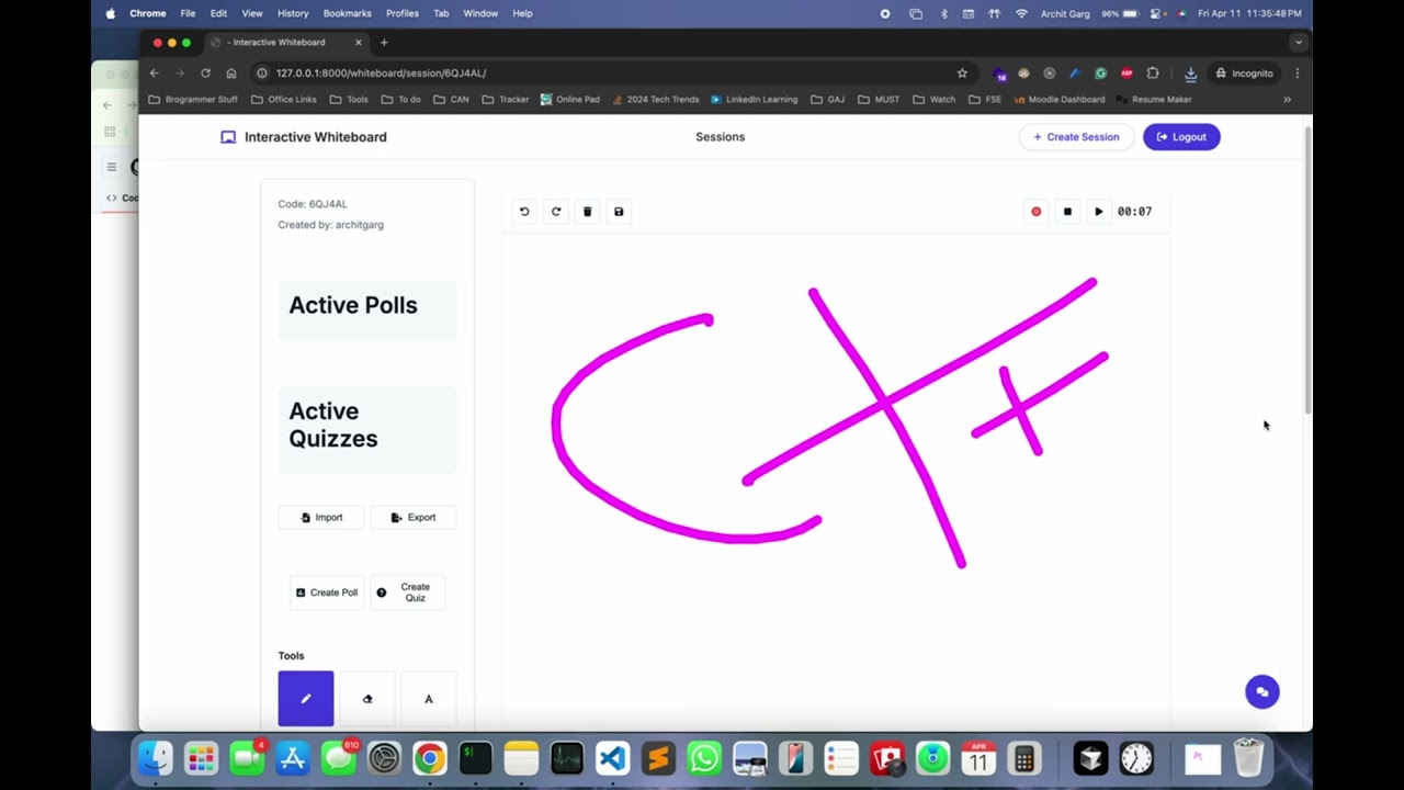 Group2 Interactive Whiteboard Application Demo