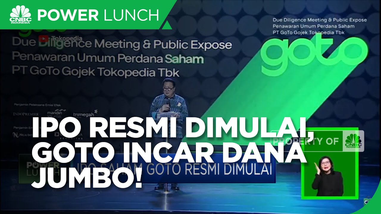 GoTo Incar Dana IPO Jumbo, Ini Kata Penjamin Emisi