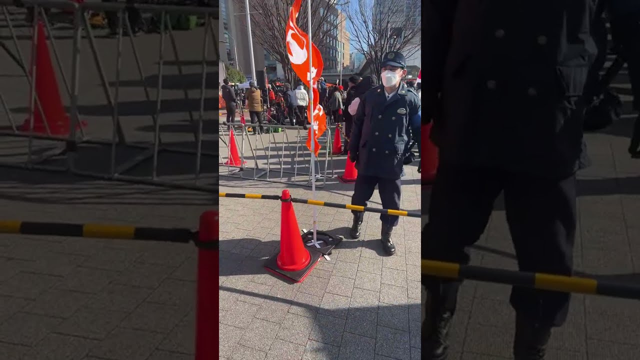 参政党・衆議院選挙前街頭演説今日も凄い妨害が沢山来てます。in桜木町駅