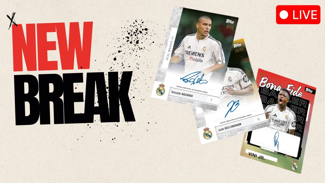 2025-26 Topps Real Madrid Team Set 20x Box Full Case Break #631