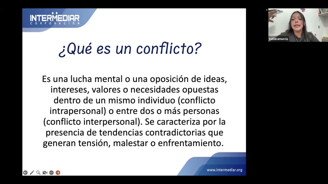 Gestión de conflictos relacionados con formas de violencia contra la mujer - Tatiana