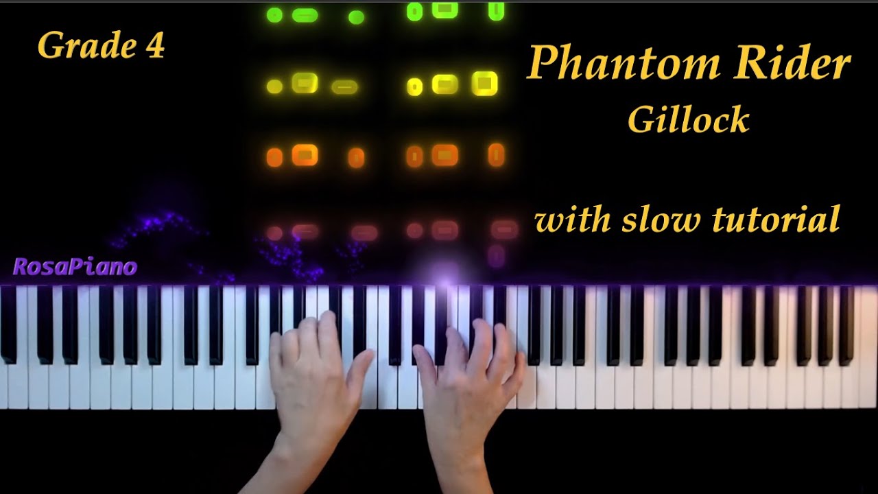 Phantom Rider - Gillock - with slow tutorial - Grade 4