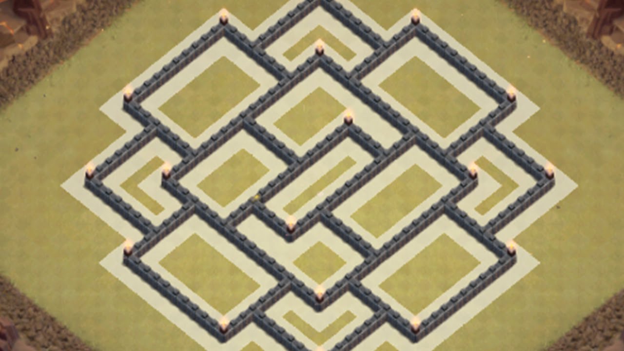 Aldea Guerra ANTI 3 ESTRELLAS | TH9 | Ayuntamiento 9 | Diseño de Aldeas | 2016 | byGenesys