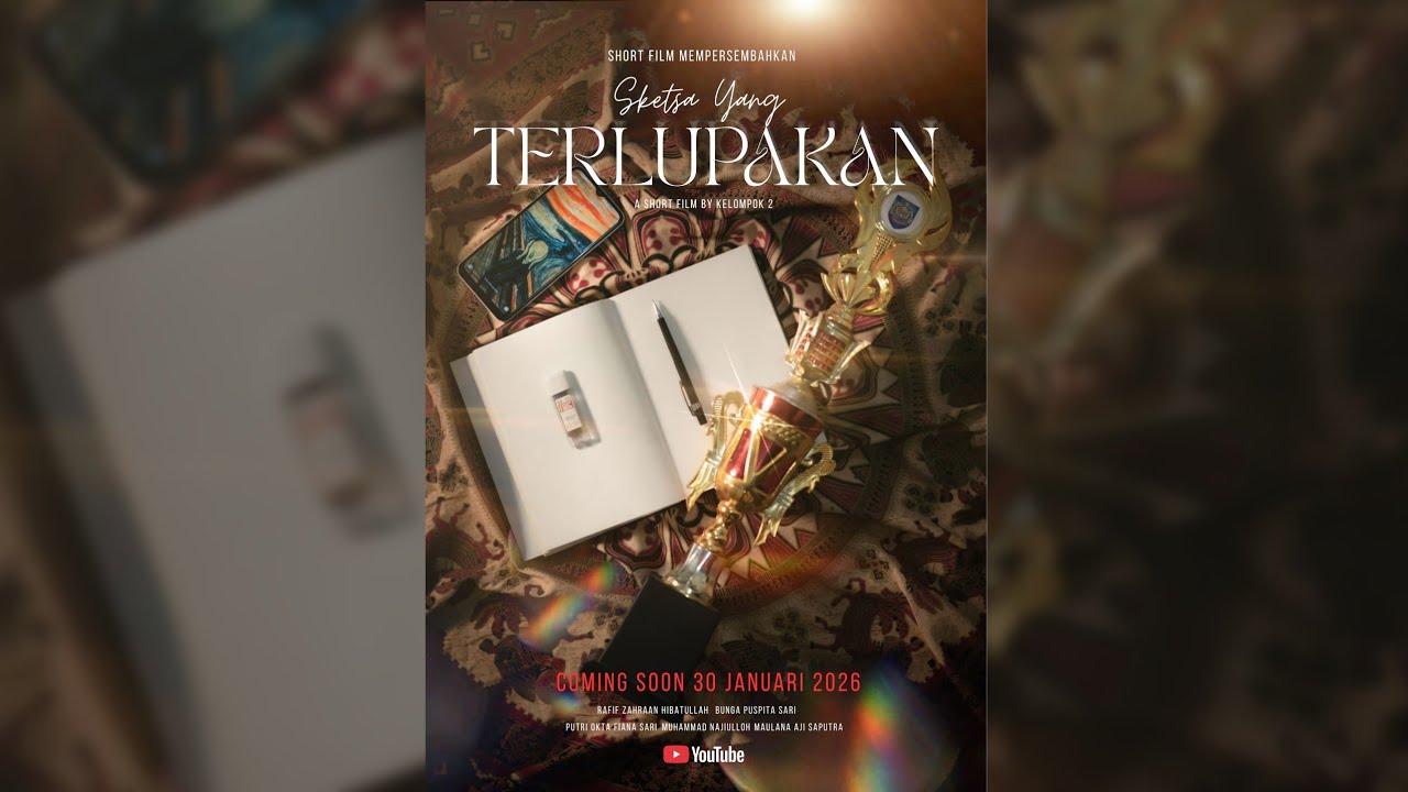 SKETSA YANG TERLUPAKAN - KELOMPOK 2 (TUGAS FILM KONSENTRASI KEAHLIAN JURUSAN DKV SMKN 2 ADIWERNA)