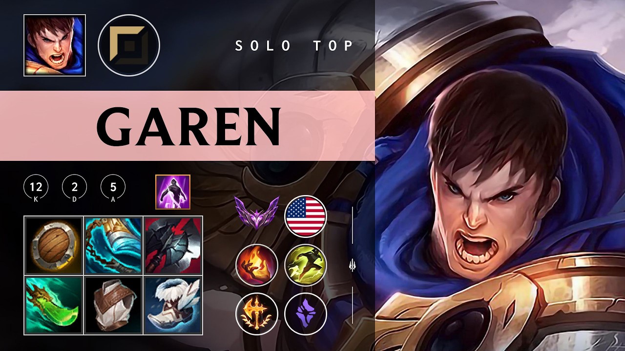 Garen Top vs K'Sante - NA Master Patch 26.03