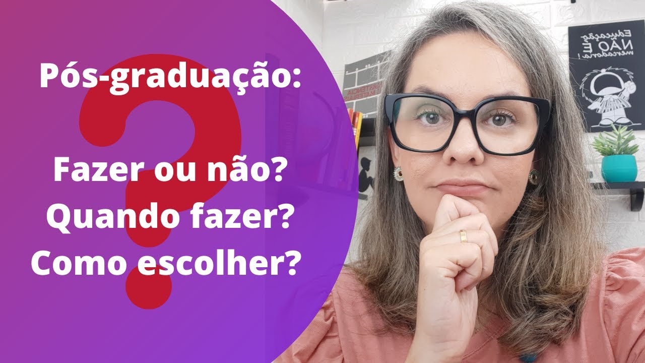 Devo ou não fazer pós-graduação?