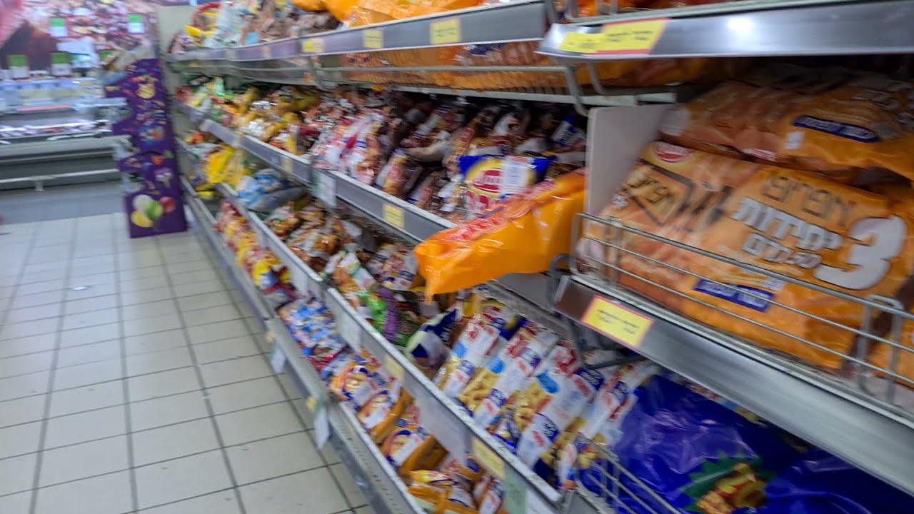Most supermarkets in Israel are kosher. But how a Kosher for Passover Supermarket looks like