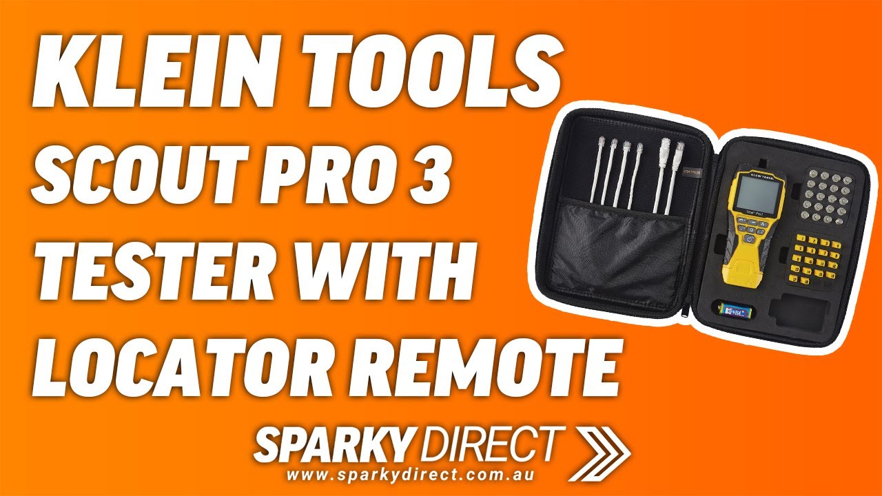 Klein Tools VDV501-852 | Scout Pro 3 Tester with Locator Remote Kit