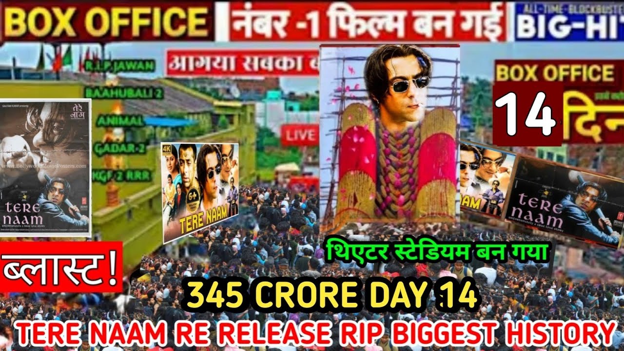 Tere Naam ( Day -14 ) बड़ी छलांग 😺 Break All Record 😺 Box Office Collection 😱| tere naam re release