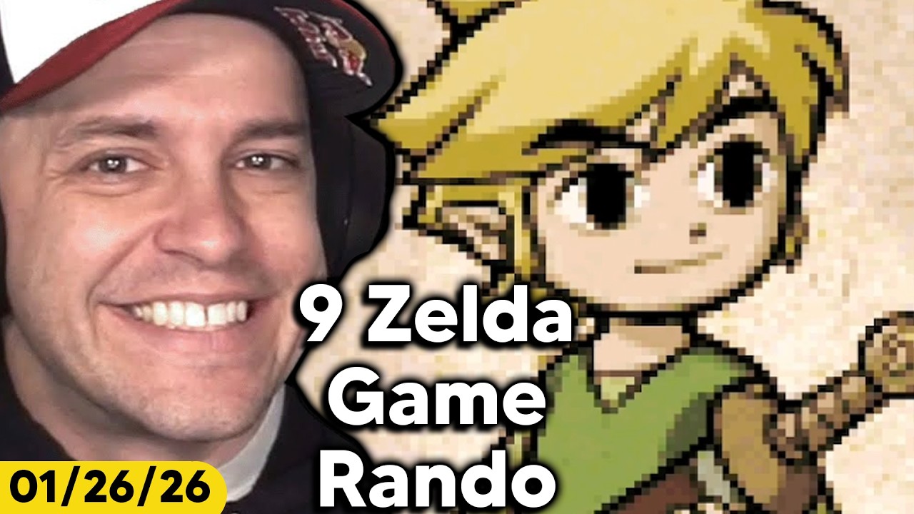 Two VODS to Go to Finish this HUGE Zelda Randomizer!