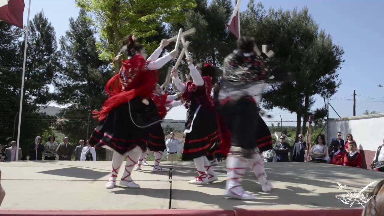Huete - Santa Quiteria 2016. Danzas a la salida de Santa Quiteria