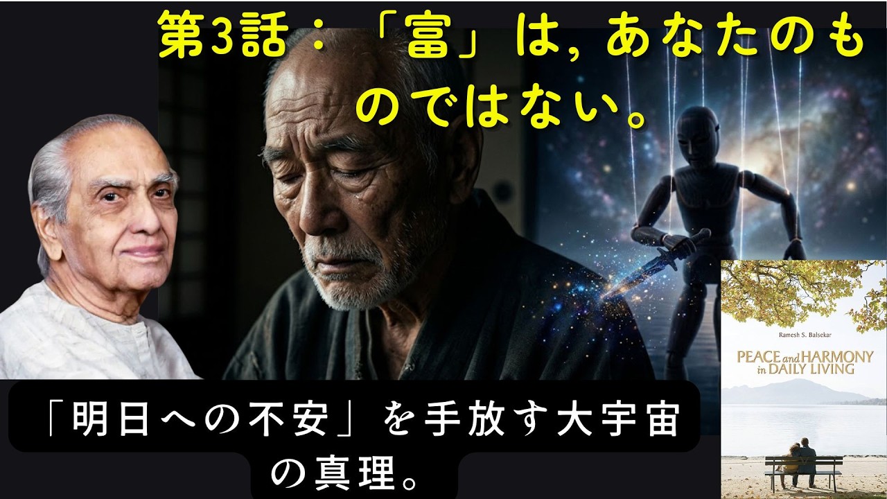 【作業用】第3話：「富」は、あなたのものではない — 「明日への不安」を手放す大宇宙の真理