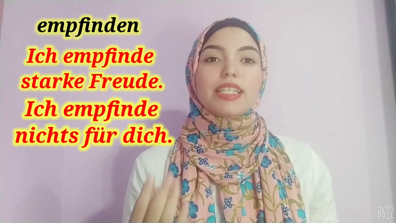 ايه الفرق بين spüren/empfinden/sich fühlen/ fühlen؟