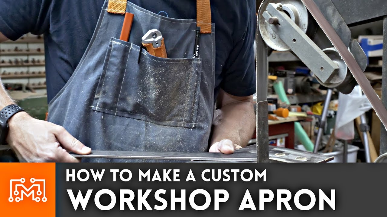 How to make a Custom Shop Apron | I Like To Make Stuff