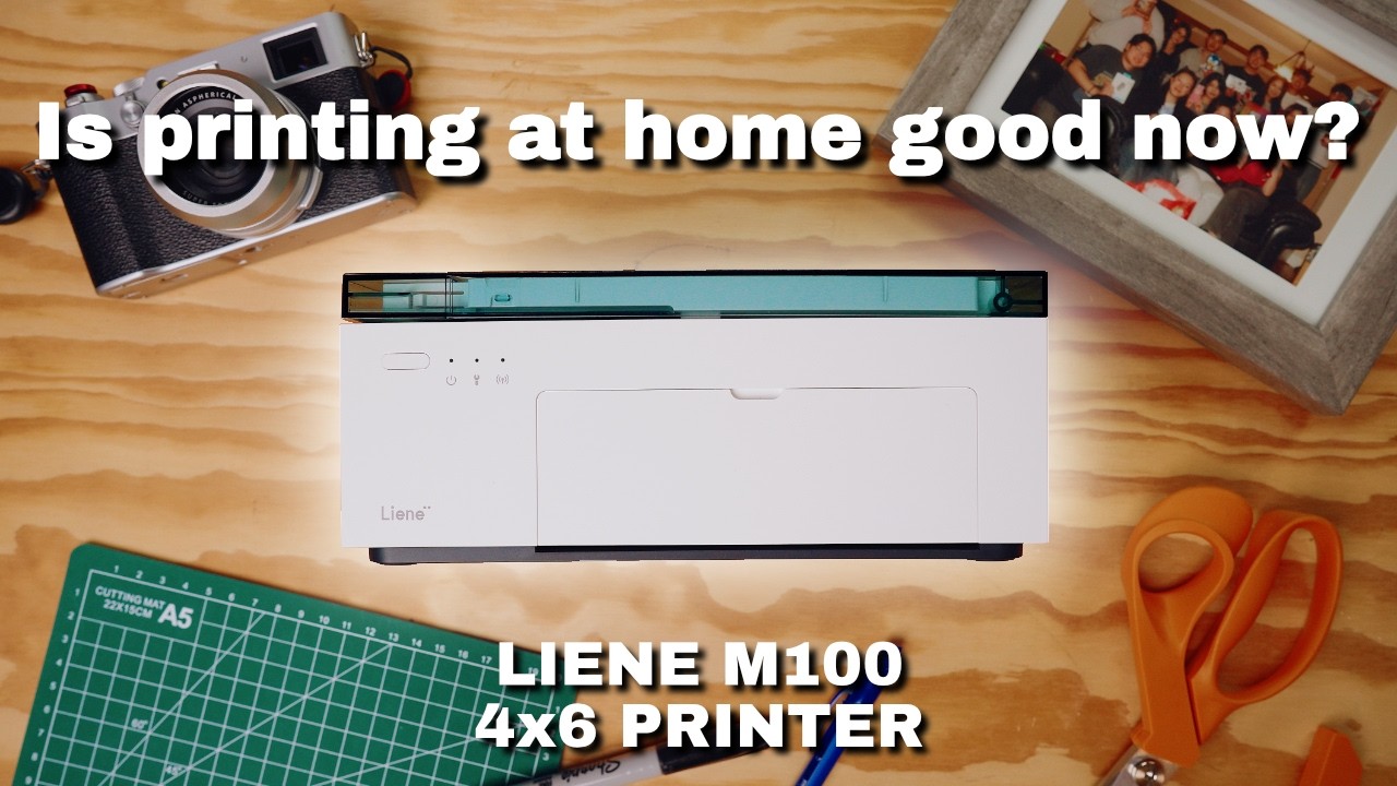 Liene M100 4x6 Instant Photo Printer | A Photographer's Gift