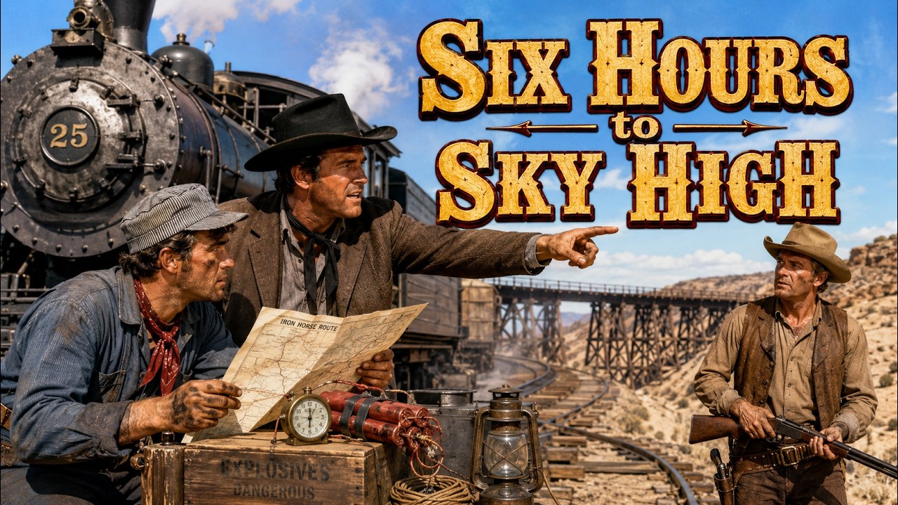 Best Western Movies | Six Hours to Sky High | Full Classic Western Cowboy Movie (HD)
