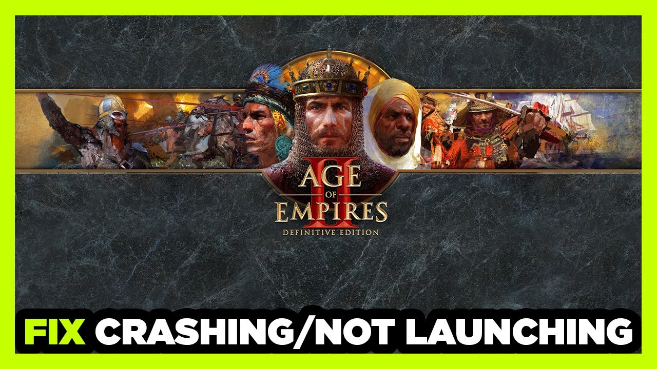 How to FIX Age of Empires 2 Crashing / Not Launching!
