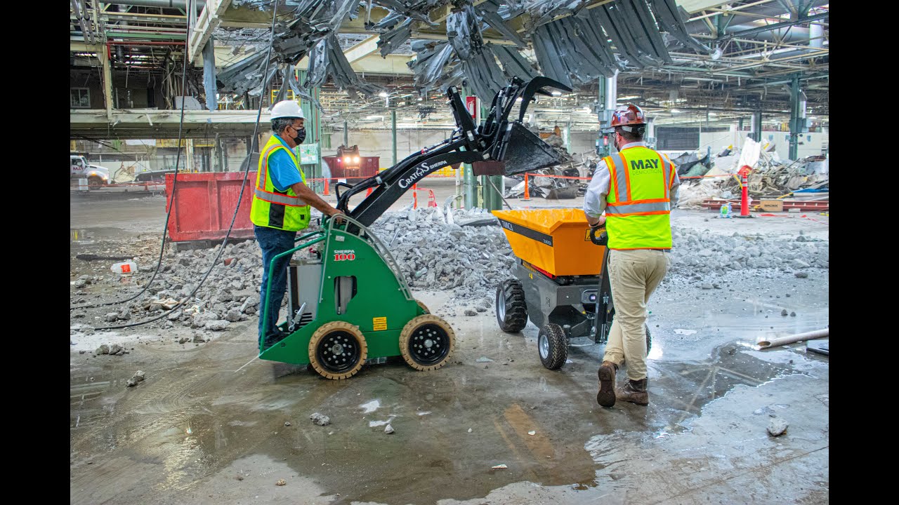 Sherpa 100ECO & Twinca Fast Debris Removal