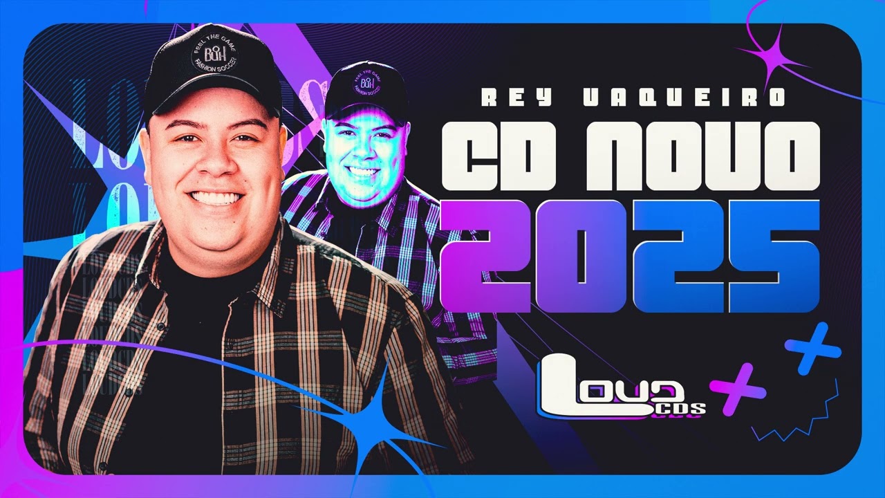 Rey Vaqueiro Setembro 2025 (Repertório Novo) CD Novo - LoudCDs