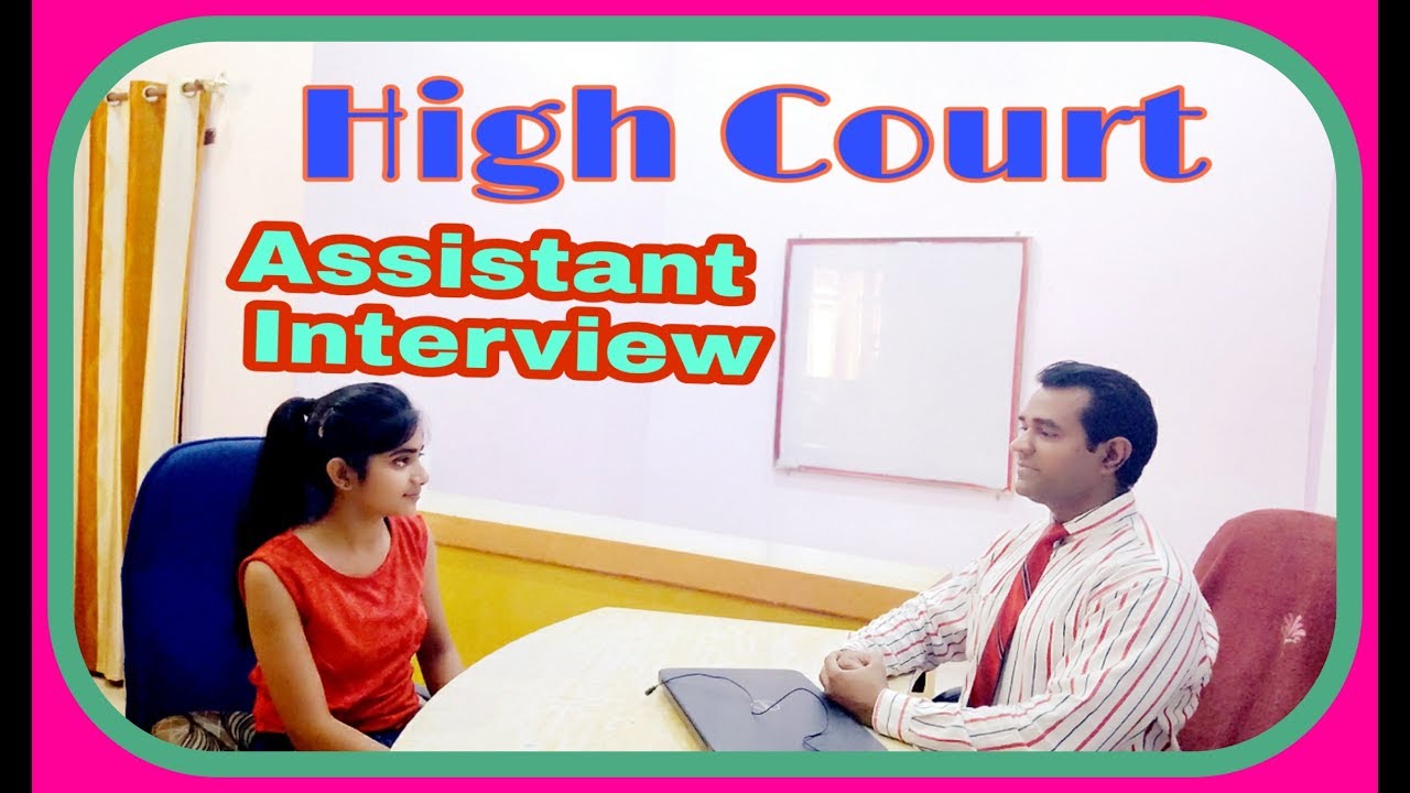 Delhi High court JJA Interview l Junior judicial assistant l PD Classes