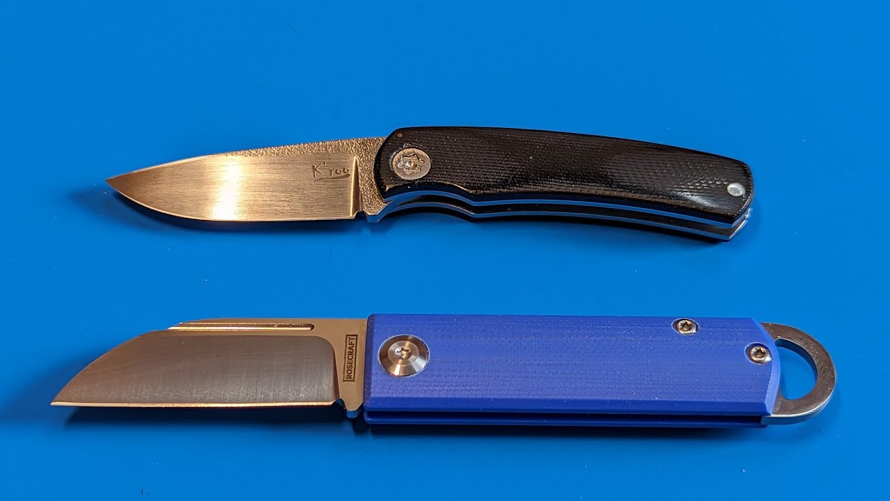 Wee Wednesday. @RoseCraftBlades @k'roocustomknives