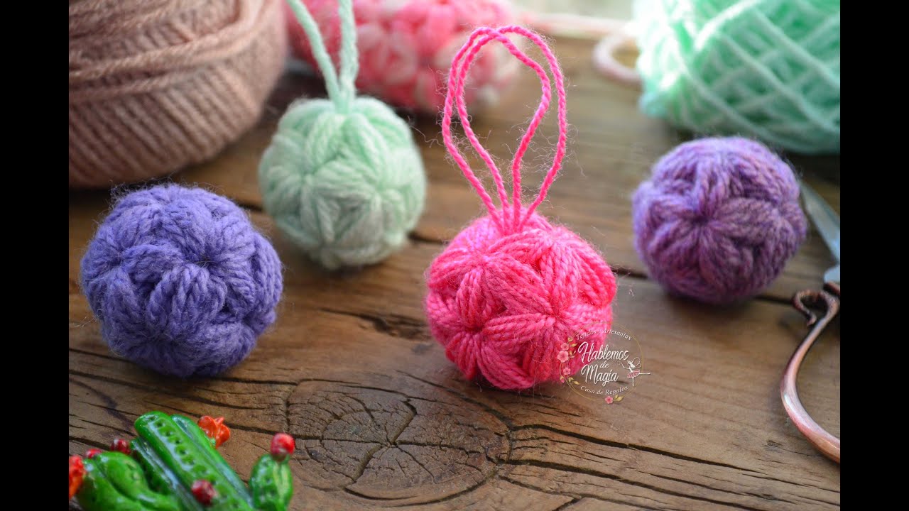 ( Esferas de jazmines) Técnicas, Crochet y muchos Tips.