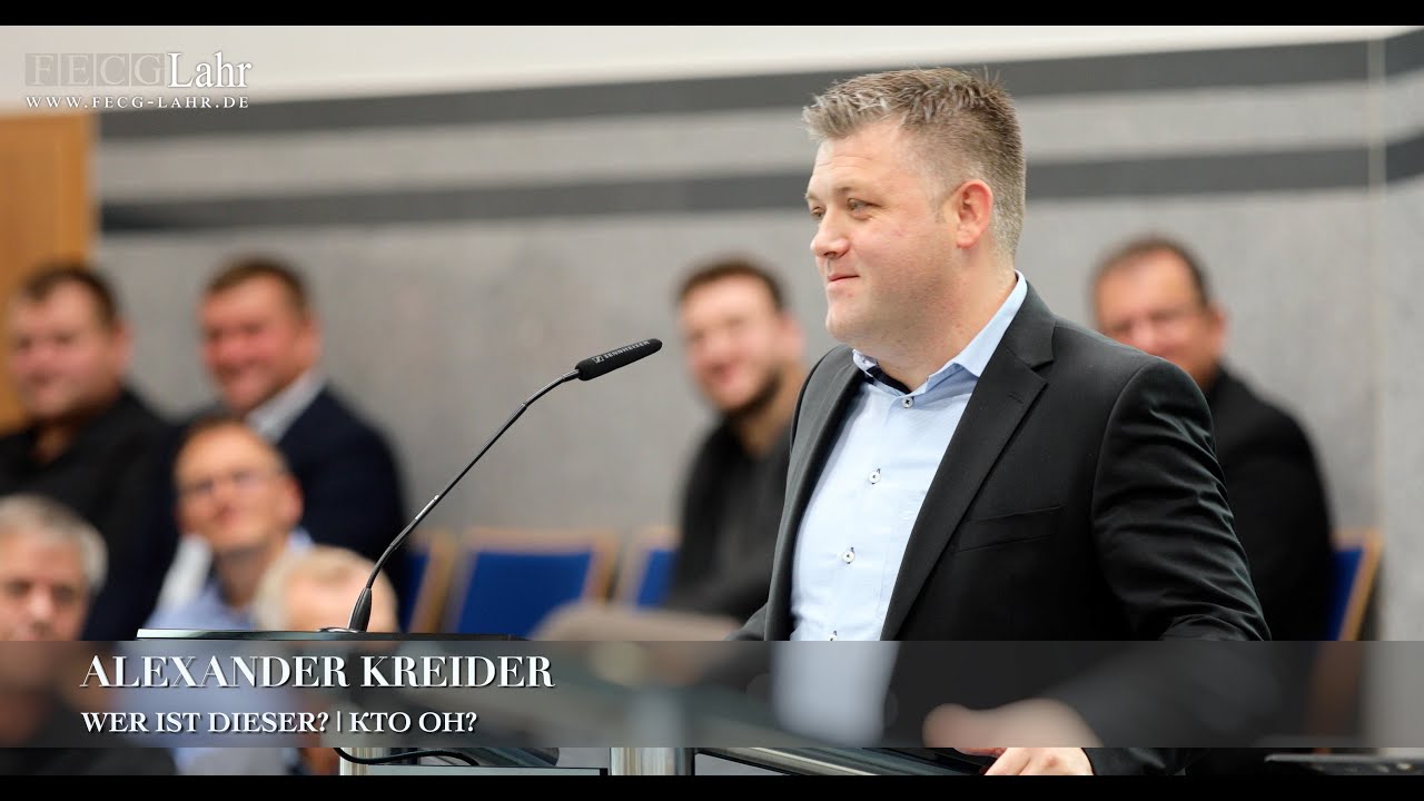 Wer ist dieser? | Кто Он? Alexander Kreider